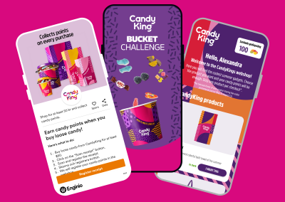 How CandyKing used Enginio to Engage shoppers in a fun & exciting way to boost & drive sales