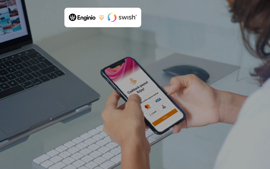 Enginio First in the World to Offer Cashback with Swedish Payment Solution Swish